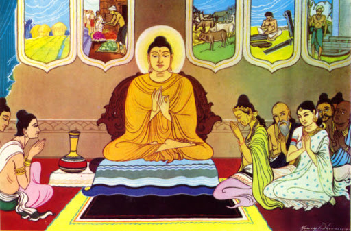Đạo Phật đã góp phần đưa người phụ nữ lên một địa vị xứng đáng trong xã hội.