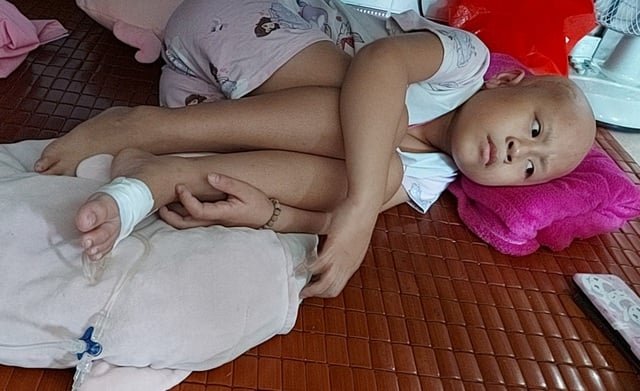 Nhiều năm chống chọi với căn bệnh hiểm nghèo khiến Mỹ Anh như già trước tuổi, không nhí nhảnh hồn nhiên như những cô bé 10 tuổi khác