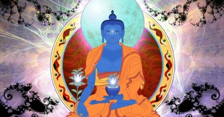Ánh sáng của Phật Dược Sư thật không nghĩ bàn “Trong ngoài sáng suốt, tinh sạch hoàn toàn, không có chút nhơ bợn, ánh quang minh chói lọi khắp nơi”.
