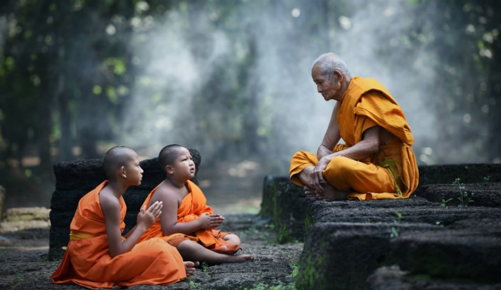 Chính năng lượng tuệ giác từ thiền định là suối nguồn an lạc thực sự cho mình. Ảnh minh họa.