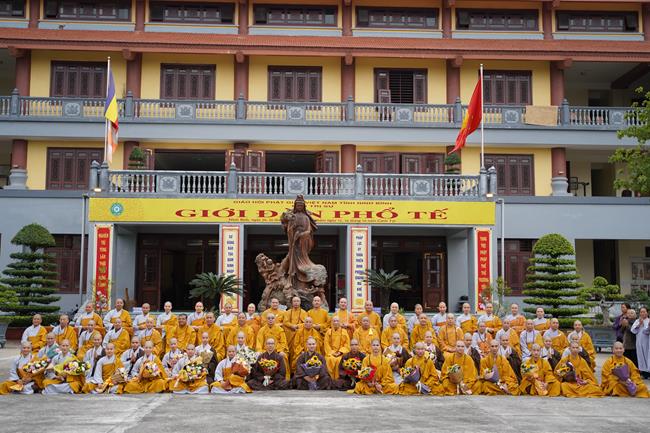 Trang nghiêm Đại giới đàn Phổ Tế năm 2020 tại tỉnh Ninh Bình