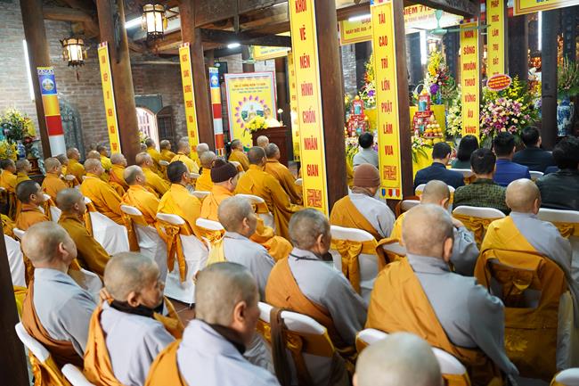 Quang cảnh buổi lễ.