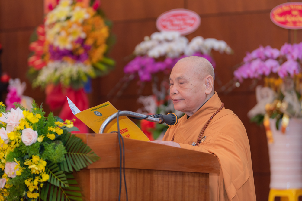 HT.Thích Thiện Nhơn đã dâng lời tưởng niệm