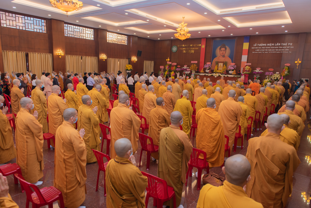 Quang cảnh buổi lễ.