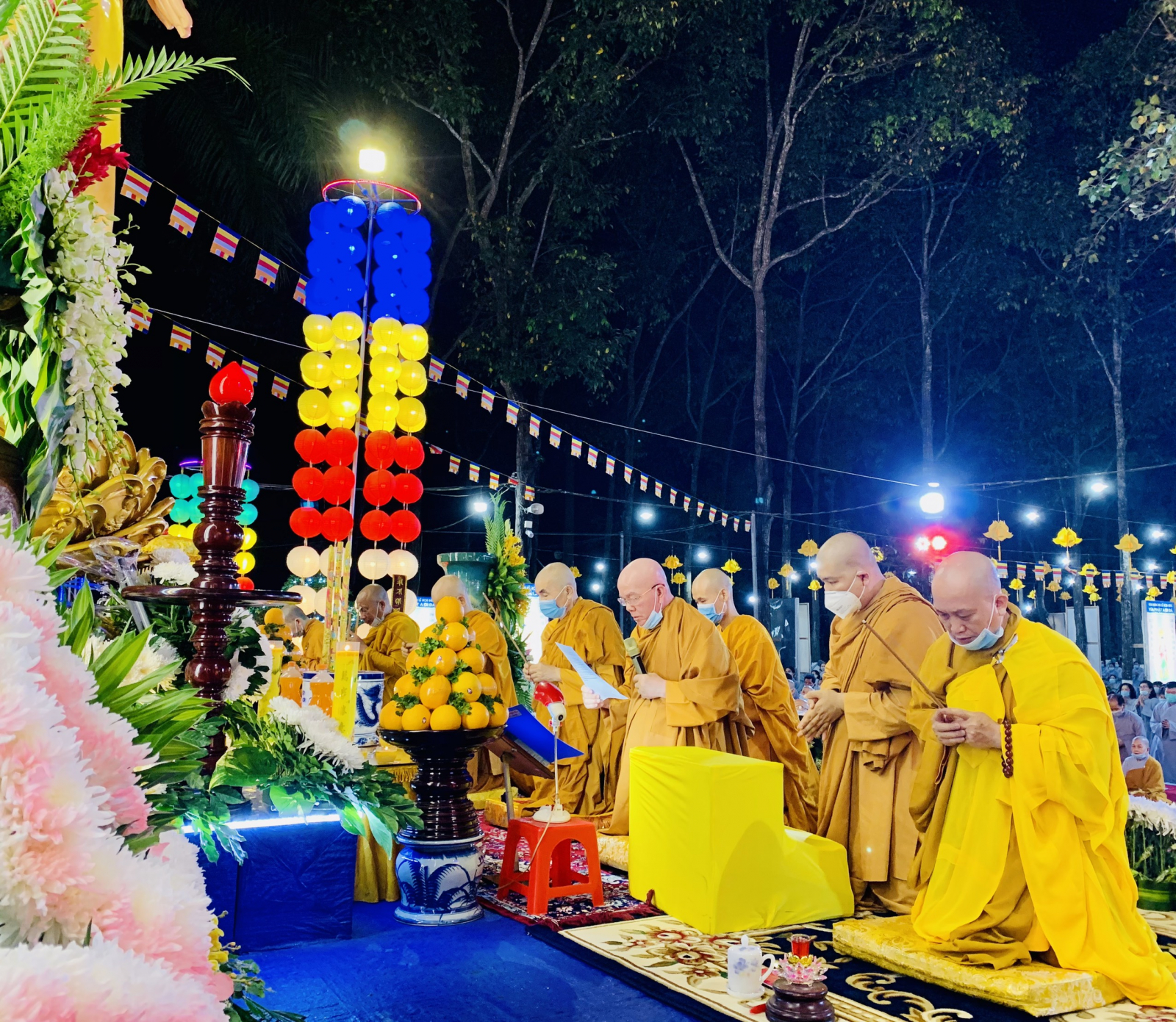 Pháp hội không ngoài ý nghĩa cầu nguyện cho thiên tai dịch bệnh sớm qua đi để bá tánh khắp nơi sớm hưởng an bình thịnh thế.