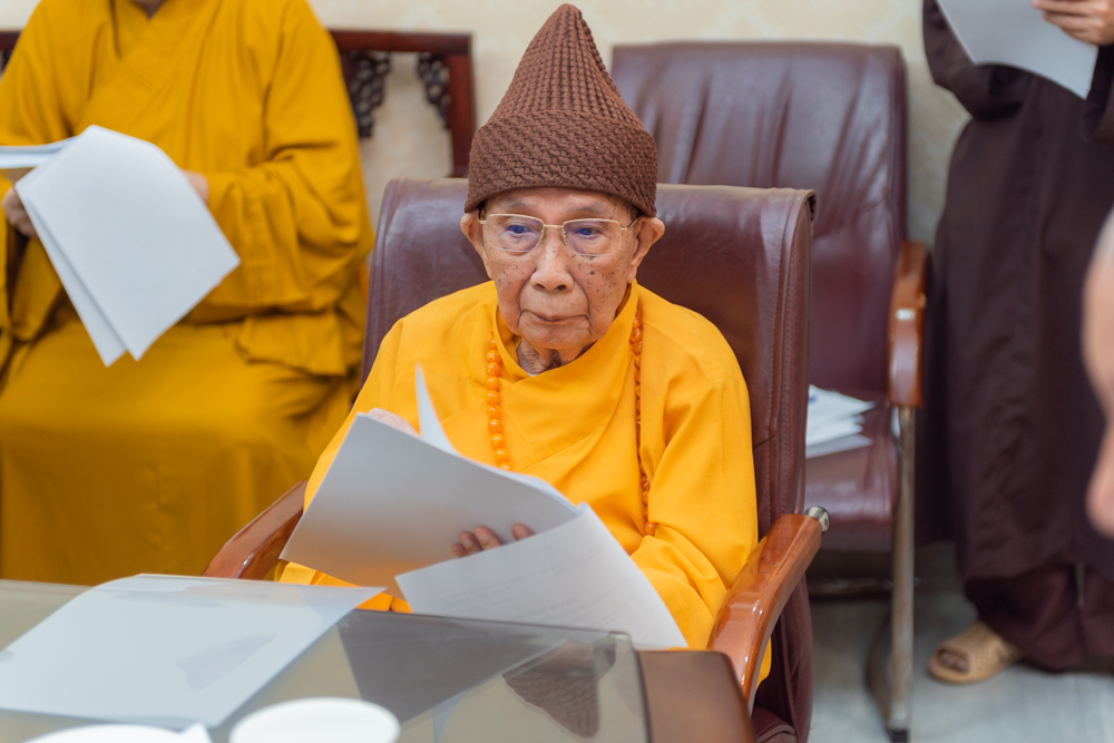 Trưởng lão Hòa thượng Thích Đức Nghiệp.