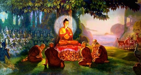 Về bài pháp đầu tiên của Đức Phật