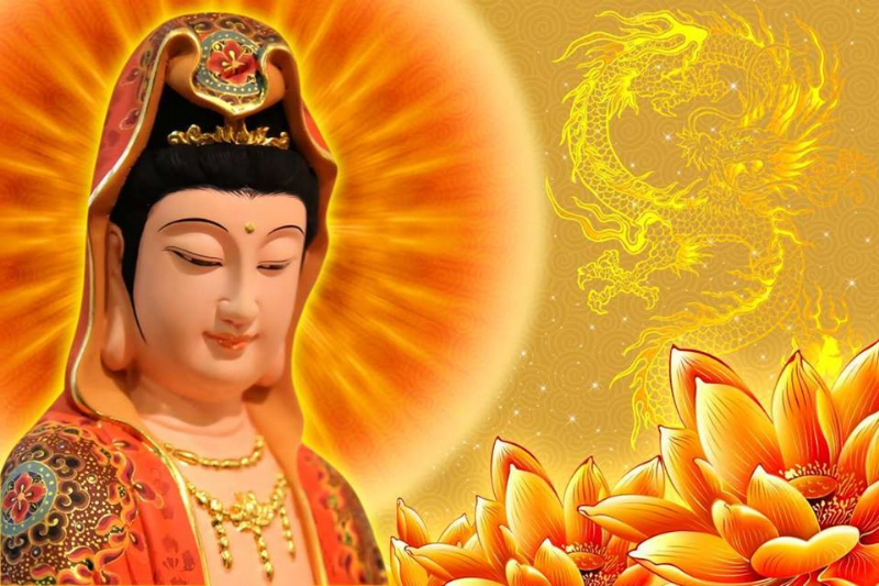 Đức Bồ tát Quán Thế Âm luôn vận dụng các phương tiện thiện xảo để hiến tặng sự bình an cho hết thảy chúng sanh.