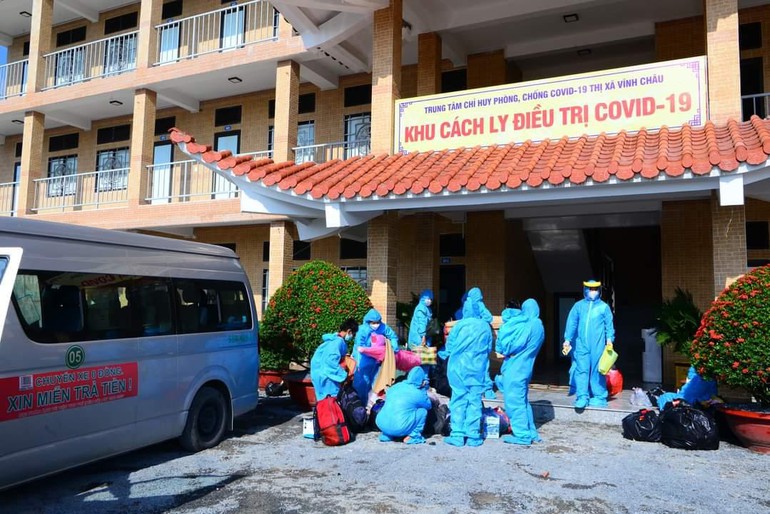 Khu cách ly chùa Quan Âm Đông Hải