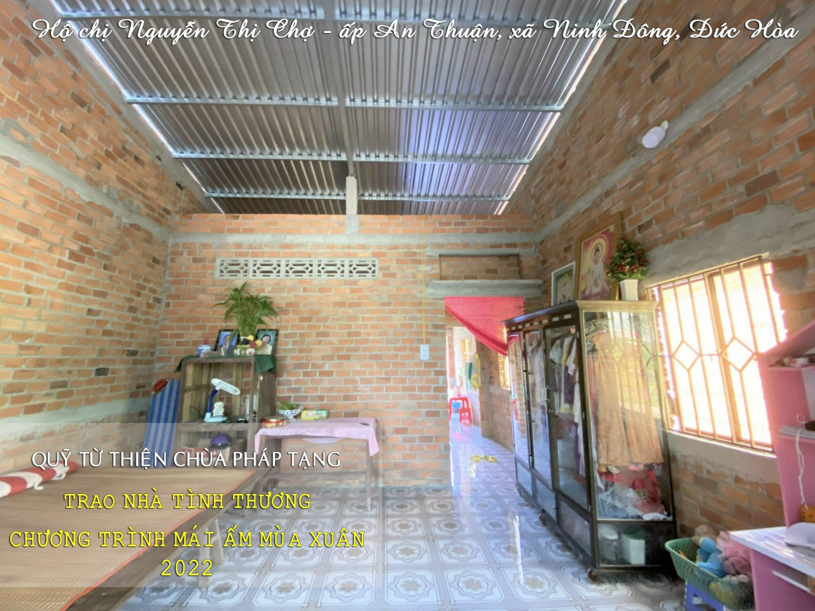 Và căn nhà khang trang sau khi hoàn thành xây dựng