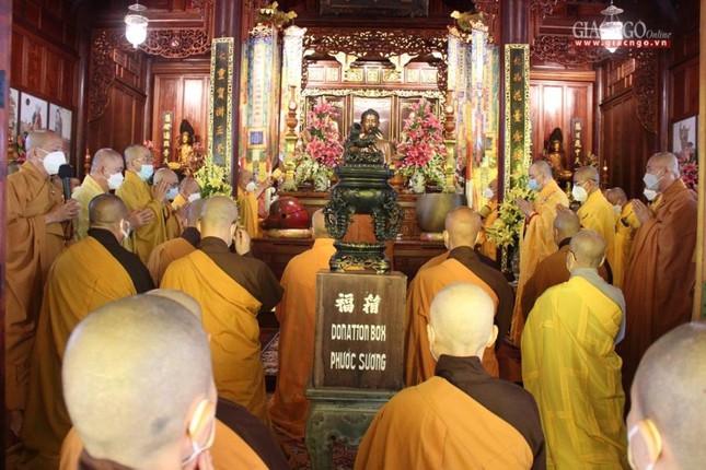 Các nghi thức được cử hành theo truyền trống Phật giáo cố đô