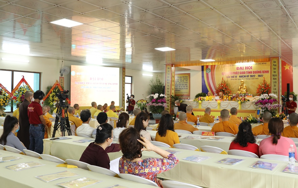 Quang cảnh phiên trù bị Đại hội PG tỉnh Quảng Bình lần thứ IV
