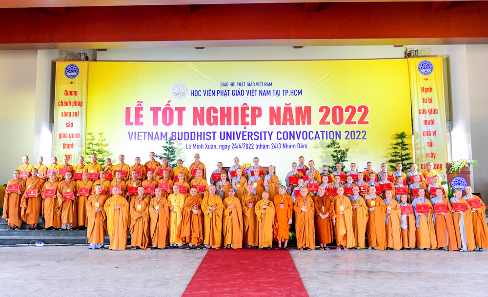 Học viện Phật giáo Việt Nam tại TP. HCM tổ chức lễ Tốt nghiệp năm 2022 16