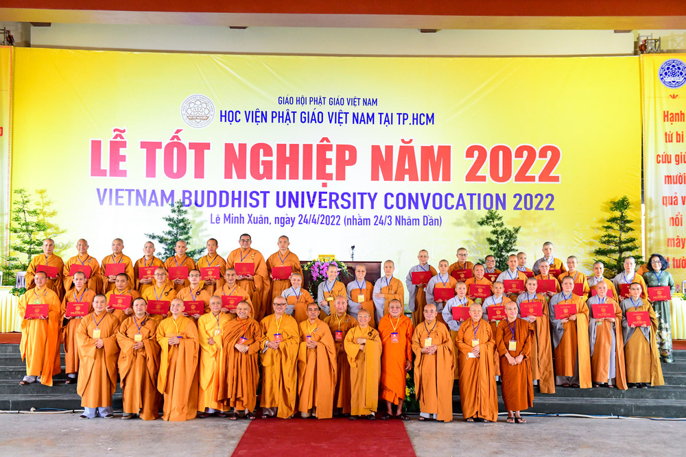 Học viện Phật giáo Việt Nam tại TP. HCM tổ chức lễ Tốt nghiệp năm 2022 28