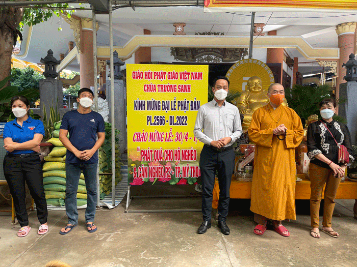 Chùa Trường Sanh lập thành tích chào mừng Đại lễ Phật Đản PL.2566 và kỷ niệm ngày miền Nam hoàn toàn giải phóng