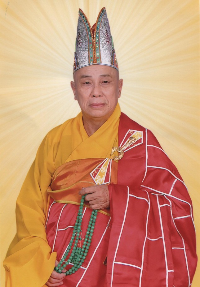 Hòa thượng Thích Tâm Đăng, cố vấn Ban Trị sự GHPGVN quận Bình Thạnh, viện chủ chùa Phước Bửu