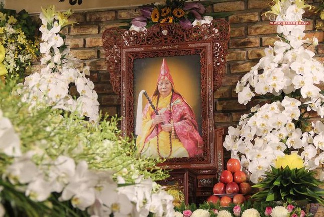 Di ảnh Trưởng lão Hòa thượng Thích Phương Lương