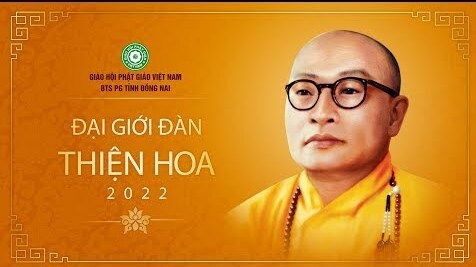 “Nương theo cuộc đời đại lão Hòa thượng Thích Thiện Hoa để Giới tử khát cầu thọ giới và giữ giới pháp thanh tịnh, trang nghiêm”.