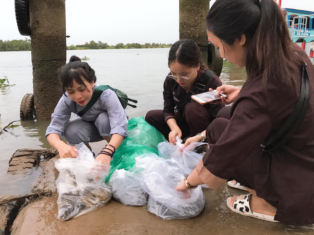 Phật tử Hoa Tường Bạch chia sẻ: Với mình Phước Tường - không chỉ là nơi tu tập mà còn là ngôi nhà thứ hai, là chốn quay về của mình và huynh đệ