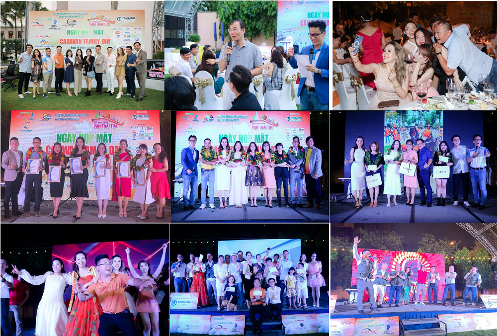 Đến dự “Caravan Family Day”, Giám đốc TT XTĐTTM&DL tỉnh Bình Phước Trần Quốc Duy (thứ 3, trái sang) cho rằng Caravan năm nay đã truyền tải nhiều thông điệp đầy tính nhân văn.