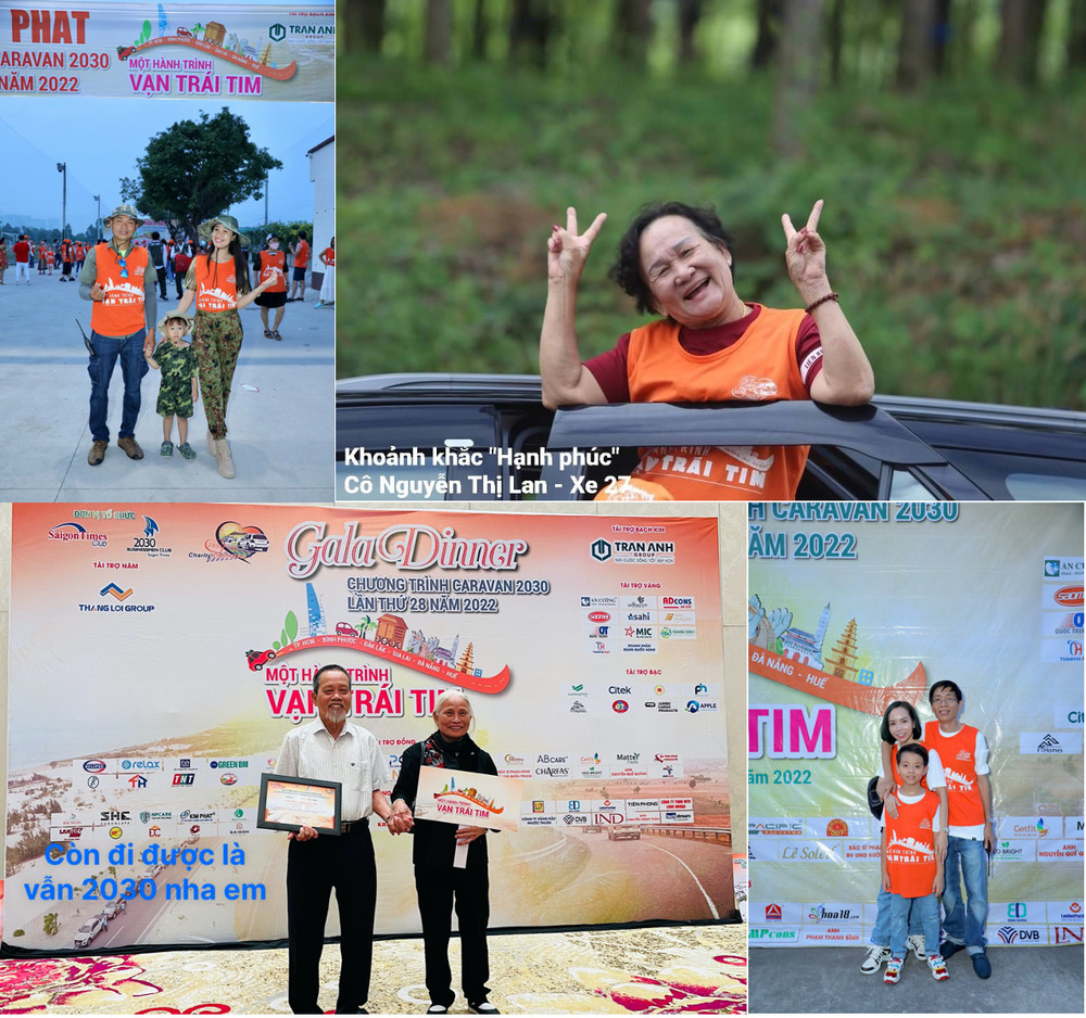 Từ người già đến trẻ nhỏ đều hào hứng góp sức cho một Caravan Thiện nguyện 2030 lần thứ 28 đầy ắp tiếng cười, mang nhiều niềm yêu đến những hoàn cảnh khó khăn.