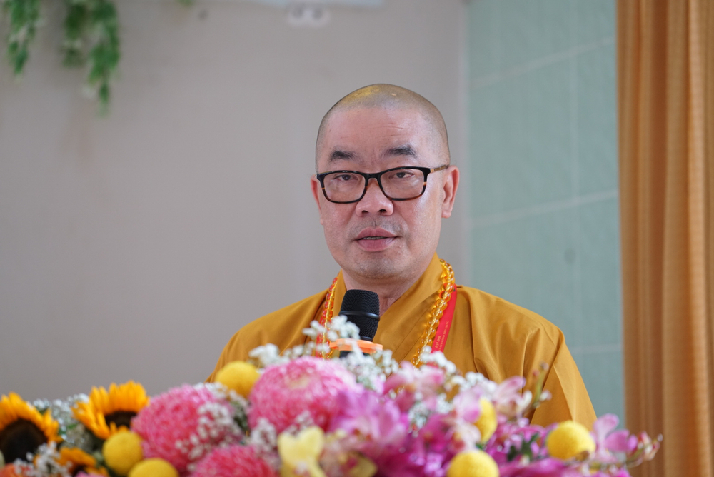 TT.Thích Quảng Lộc Phát biểu Bế mạc phiên Trù bị