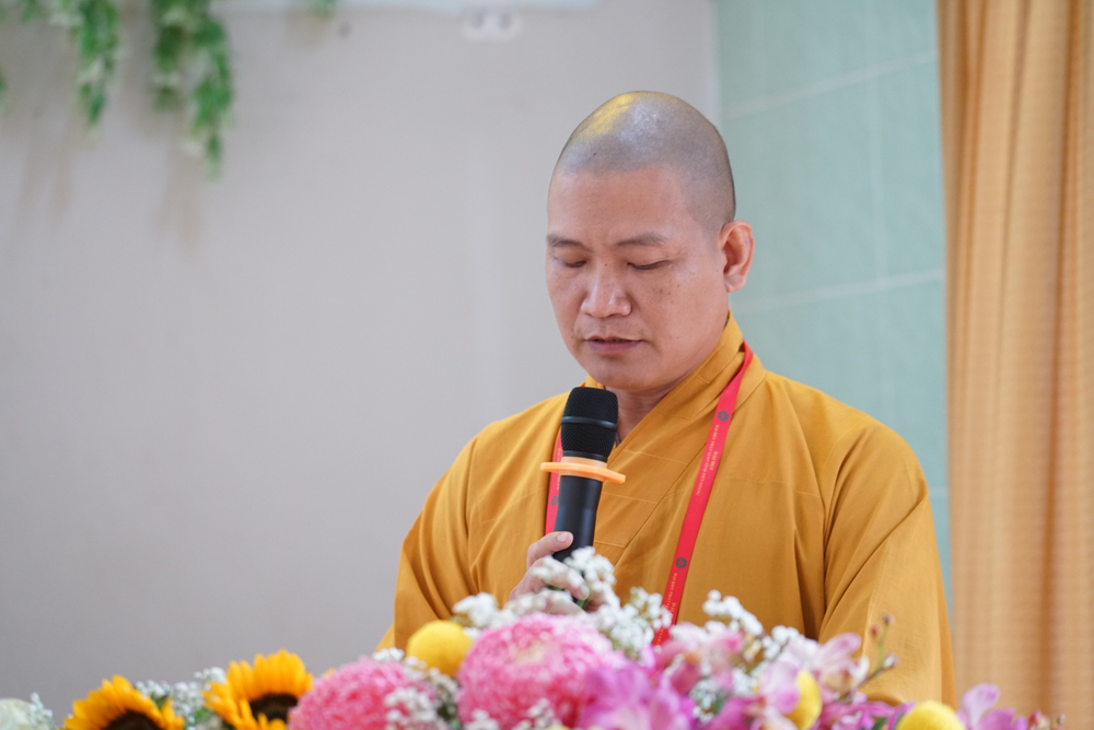 ĐĐ.Thích Đức Minh về đề tài “Thực trạng Giáo dục Phật giáo tại Tiền Giang hiện nay”