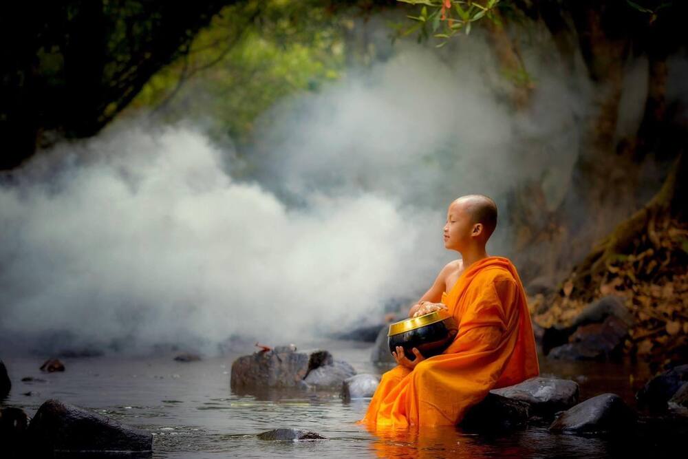 Từ tình yêu thương chính mình, lấy đó suy ra hoàn cảnh của tất cả các loài khác kể cả hữu tình và vô tình, không kể là người hay là thú, là con voi hoặc con kiến, là cây cối hay ngọn cỏ, đặt mình vào trạng thái của chúng sinh, mọi vật và cảm nhận điều đó, người ta sẽ từ bỏ việc sát hại.