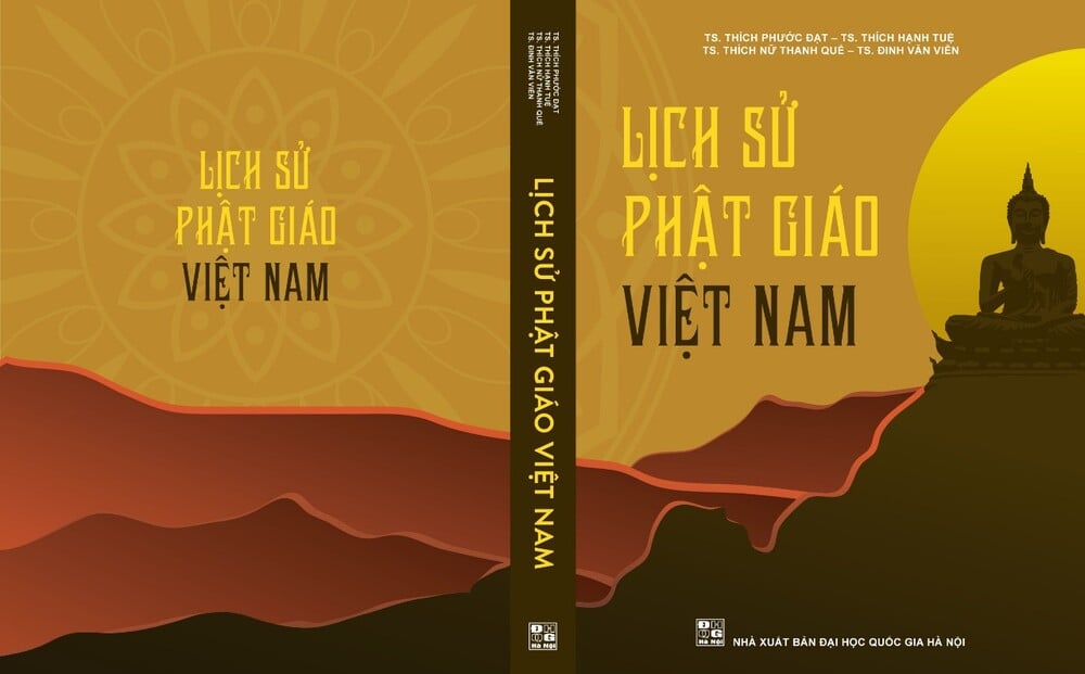 Bìa sách ' Lịch sử Phật giáo Việt Nam'