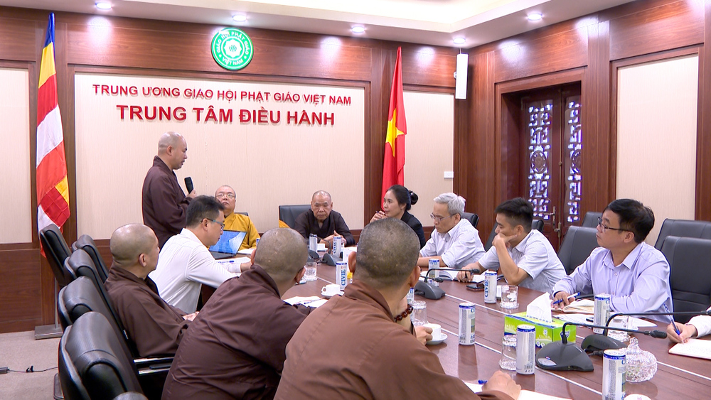 Họp bàn công tác khen thưởng nhân Đại hội Phật giáo toàn quốc