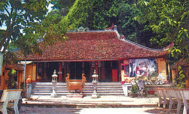 Toàn cảnh chùa Vồm (Đại Khánh tự) phường Thiệu Khánh, thành phố Thanh Hóa. (Ảnh: Lê Thành Hiểu)