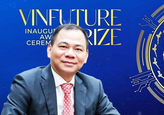Ông Phạm Nhật Vượng Chủ tịch Tập đoàn Vingroup, Nhà sáng lập Quỹ VinFuture