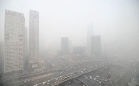 Hà Nội có mức độ ô nhiễm không khí cao thứ 3 thế giới với chỉ số AQI trung bình ở mức 164 trong sáng nay. Ảnh: Internet