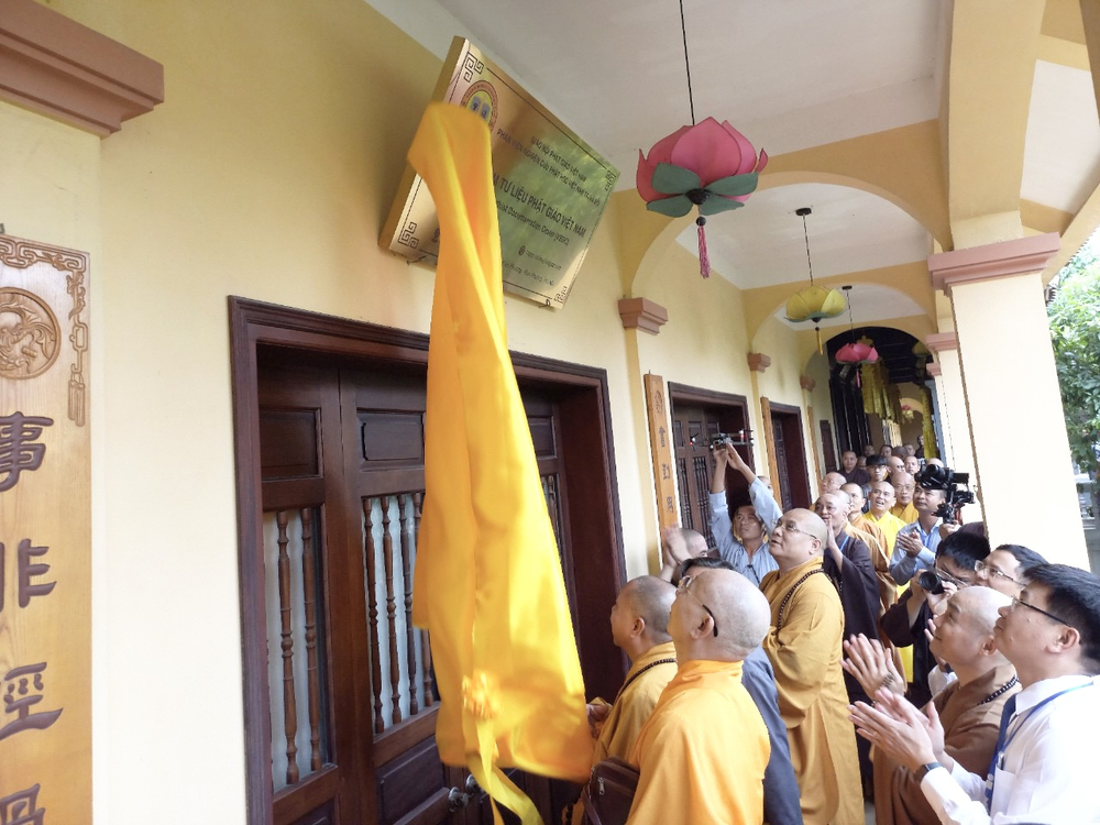 Ra mắt văn phòng Trung tâm tư liệu Phật giáo Việt Nam