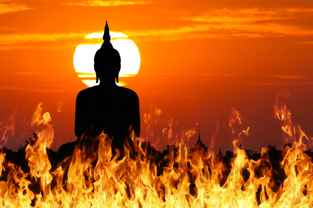 Bắc Chu Vũ Đế Vũ Văn Ung tuyên bố không sợ xuống địa ngục, Phật đạo đều diệt hết, đốt bỏ kinh thư, đập bỏ tượng Phật. Ông ta ra lệnh buộc các hòa thượng và đạo sĩ phải hoàn tục.