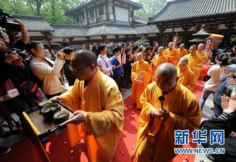 Năm 2011, chính quyền Trung Quốc cho công bố xá lợi Đường Tăng.