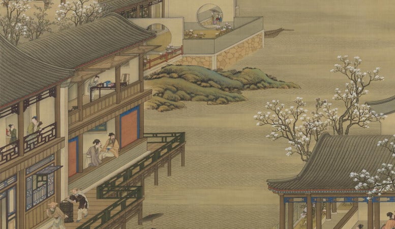 (Tranh minh họa: Họa sĩ Đường Đại và Đinh Quan Bằng thời Thanh, Public Domain)