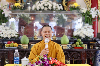 Đại đức Thích Tuệ Nhật cho rằng, khi làm những việc tốt, tịnh thân - khẩu - ý, chúng ta sẽ phát huy được công đức, những điều tốt lành.