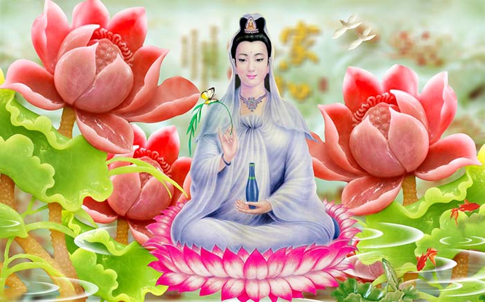 Cuộc sống thế gian đầy những bất an, đau khổ, vì thế chúng ta cần có sự hộ niệm của Bồ tát Quán Thế Âm.