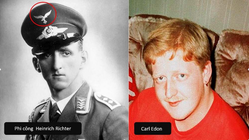 Mọi chứng cứ đã xác thực những lời kể của Carl Edon là sự thật, cậu chính là phi công Heinrich Richter đầu thai.