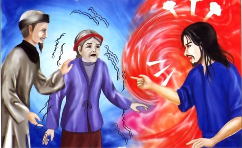 Quả báo của những người con bất hiếu 1 Ảnh minh hoạ.