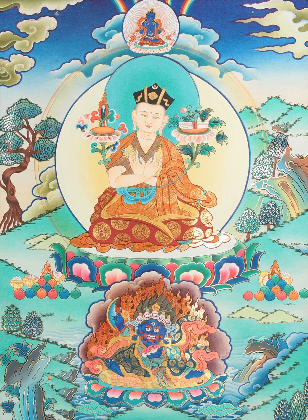 Chân dung Đại sư Mikyo Dorje. Ảnh minh hoạ.