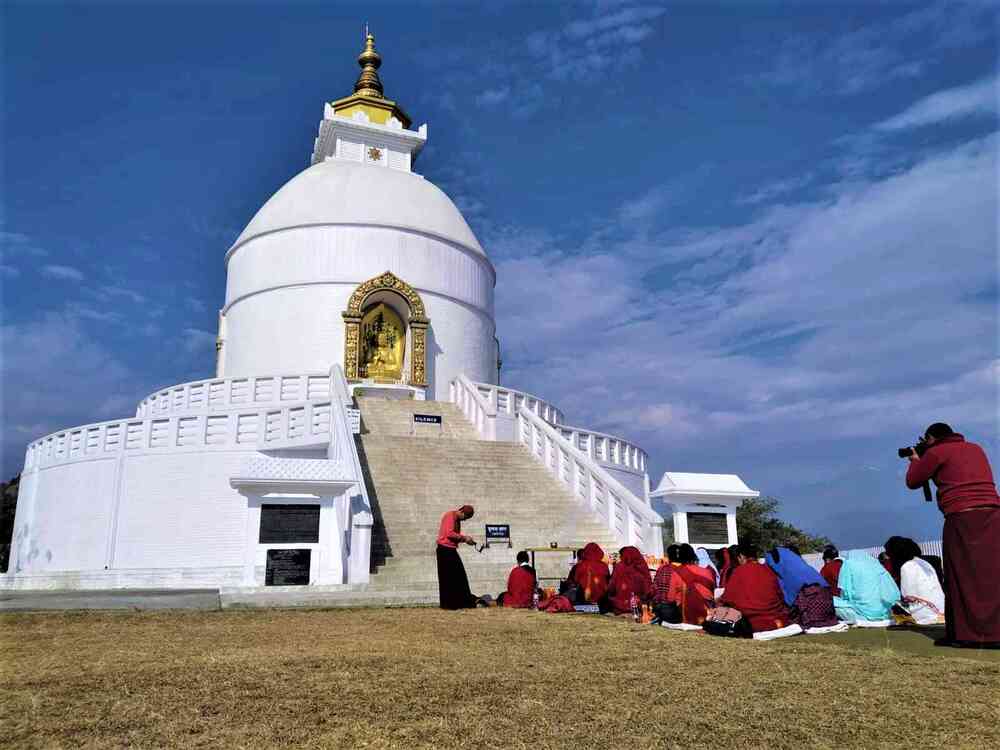 Bảo tháp Pokhara Shanti là một di tích Phật giáo trên Đồi Anadu của Ủy ban Phát triển Làng Pumdi Bhumdi trước đây, thuộc huyện Kaski, Nepal