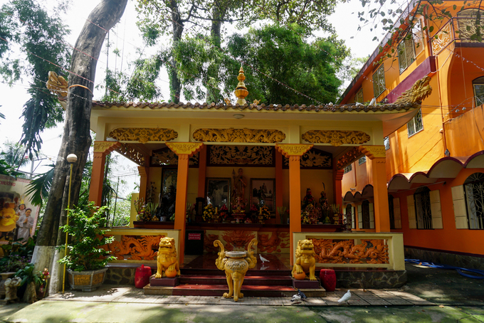 Vào thời điểm mới xây dựng, chùa chỉ là một am nhỏ thờ Phật. Sau lần đại trùng tu vào năm 1992, chùa có dáng dấp gần giống như một ngôi chùa theo hệ phái Mật Tông ở xứ sở Tây Tạng.