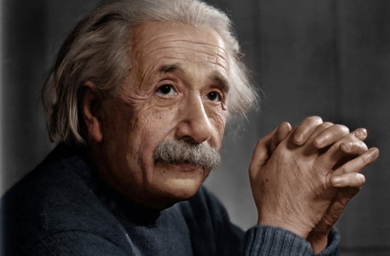 Nhà khoa học Albert Einstein (1879-1955). Ảnh: internet