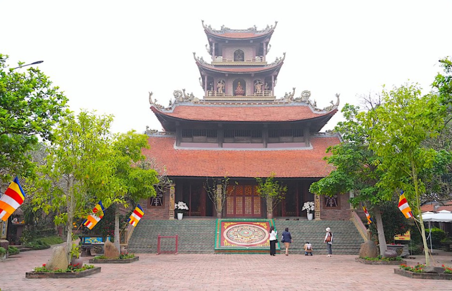 Chùa Tiêu Dao được xây dựng từ khoảng thời Trần (1226-1400). Ảnh: Lại Tấn