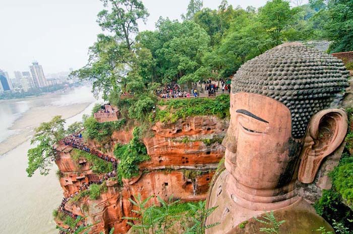Lạc Sơn Đại Phật - một trong những điểm đến tâm linh của Trung Quốc