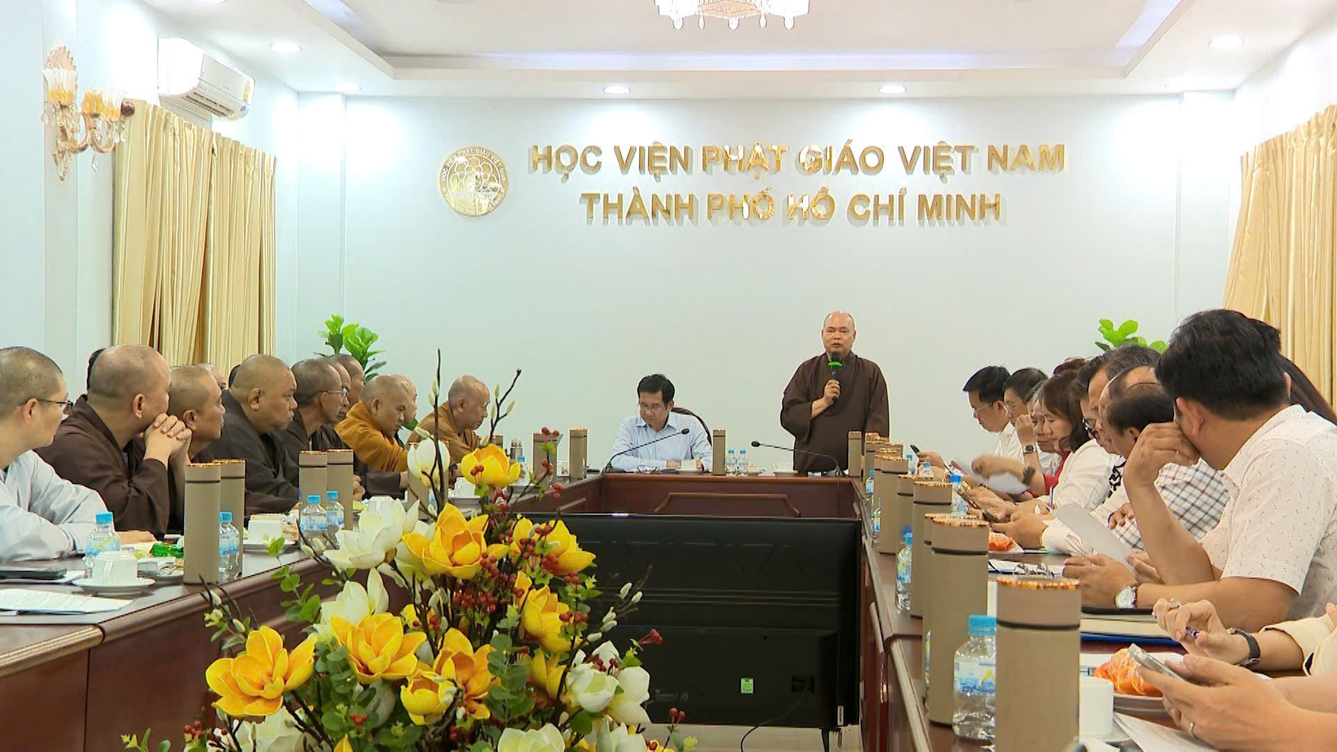Lãnh đạo TP.HCM họp, kiểm tra công tác chuẩn bị Đại lễ Vesak 2025 1