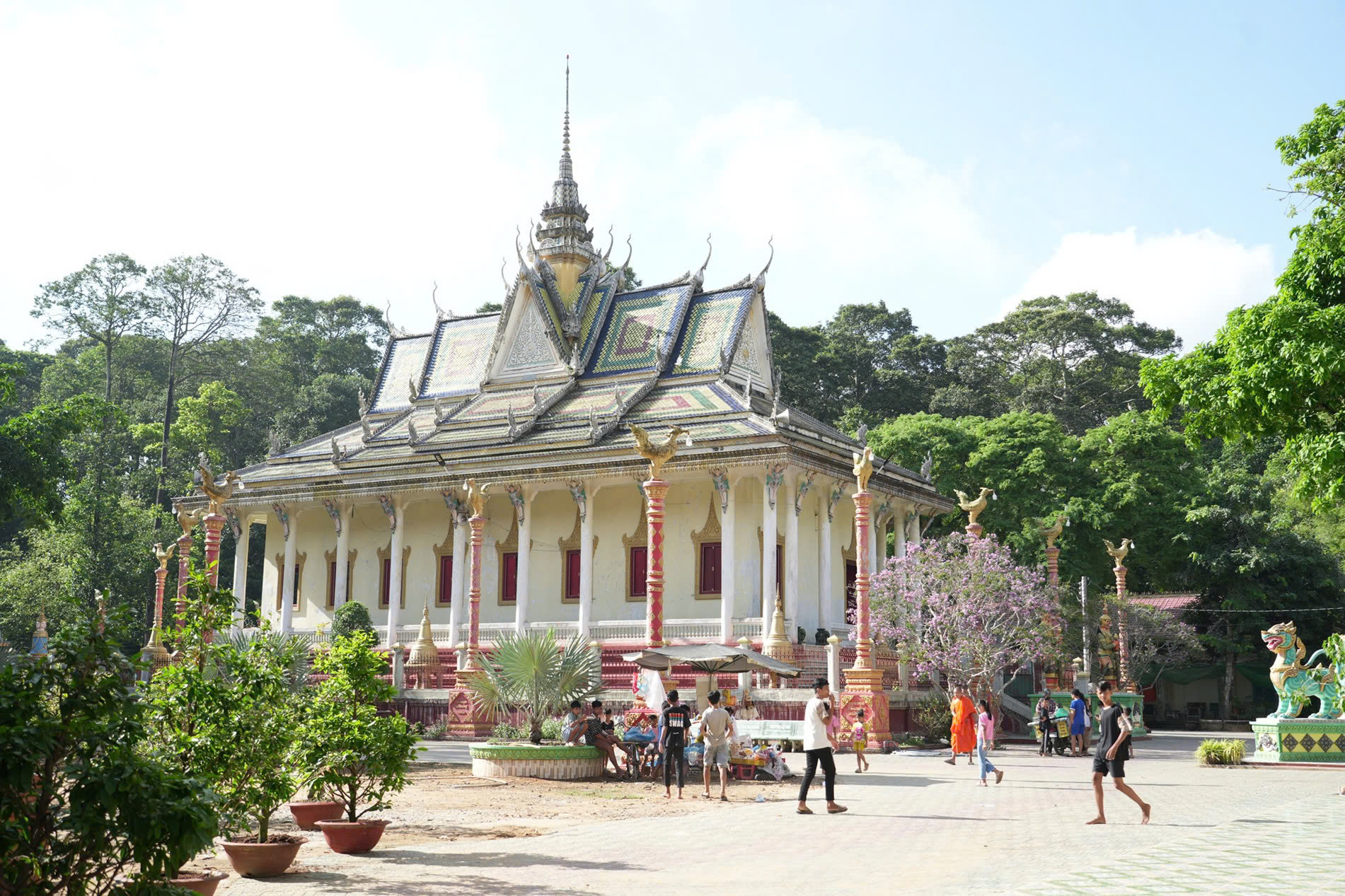 Chiêm ngưỡng chùa Hang hàng trăm tuổi giữa 'rừng' cây cổ thụ 3