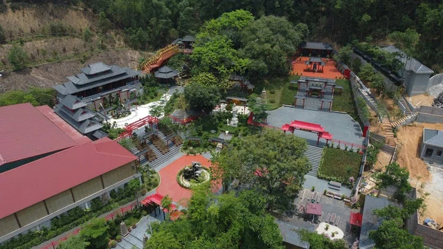 Vẻ đẹp yên bình, thanh tịnh của chùa Cây Thị ở Ninh Bình  1